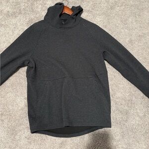 Lululemon At Ease Small Men’s Hoodie Heathered Black